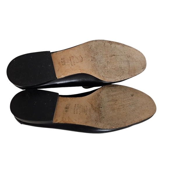 Escada Sport Black Embossed Slip-On Loafers Made in Italy 8.5 B - Picture 11 of 12